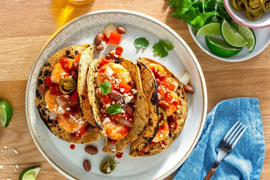 Delicious Diablo Shrimp Tacos in Calgary, AB